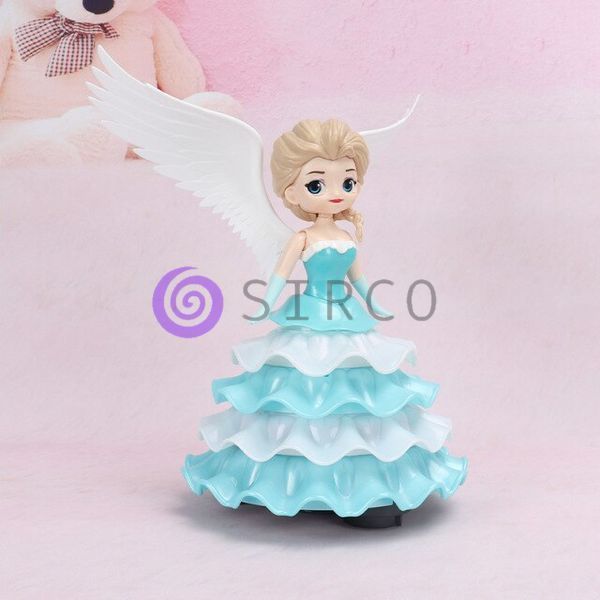 Вращающийся танцующая кукла-ночник принцесса Dancing Angel Ice Princess 03k09p091 фото
