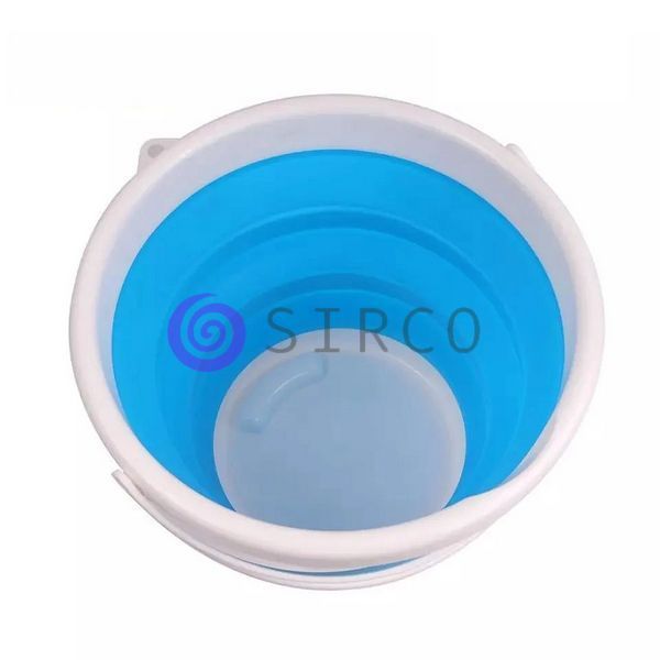 Ведро сложное 10 литров туристическое Collapsible Bucket (988) 01k02p233v6 фото