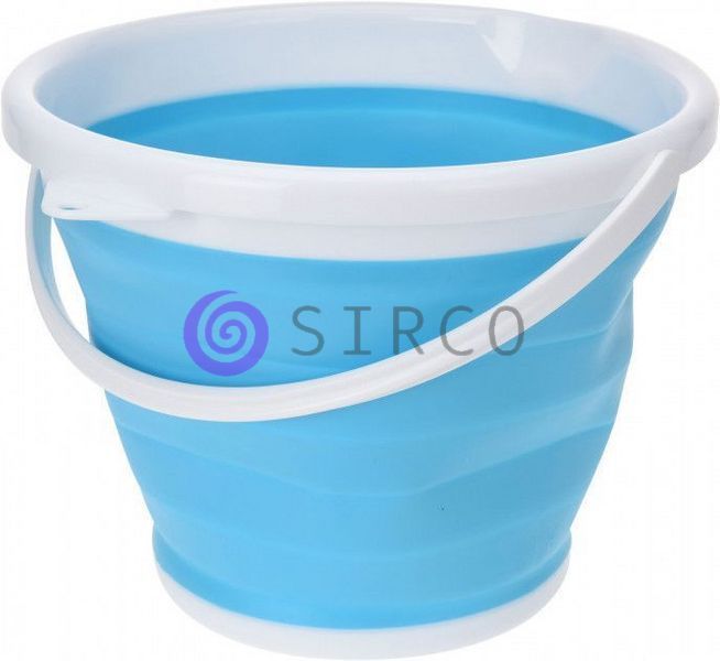 Ведро сложное 10 литров туристическое Collapsible Bucket (988) 01k02p233v6 фото