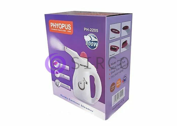 Ручной вертикальный отпариватель пароочиститель для одежды Phyopus PH-2205 (626) 01k12p036 фото