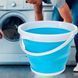 Ведро сложное 10 литров туристическое Collapsible Bucket (988) 01k02p233v6 фото 1