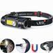 Фонарь налобный BL-211 водонепроницаемый 150Lm, USB зарядка, встроенный аккумулятор, XPE COB LED(212/7846) 02k03p289 фото 3