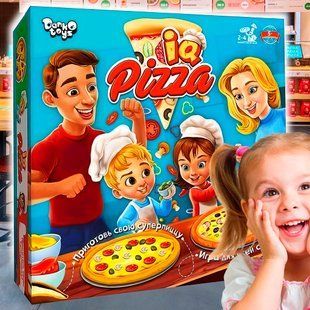 Детская настольная игра для всей семьи пиццерия "IQ Pizza" (IGR24) 03k02p014 фото