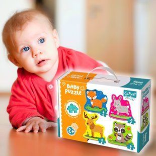 Крупные детские пазлы "Baby Classic" - милые животные Trefl 36074 (SB) 03k19p347 фото