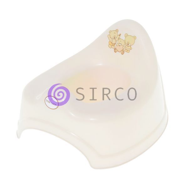 Музичний пластиковий горщик "Ведмедики" (Бежевий) Tega Baby/PO-038-119/(SB) 03k20p024v1 фото