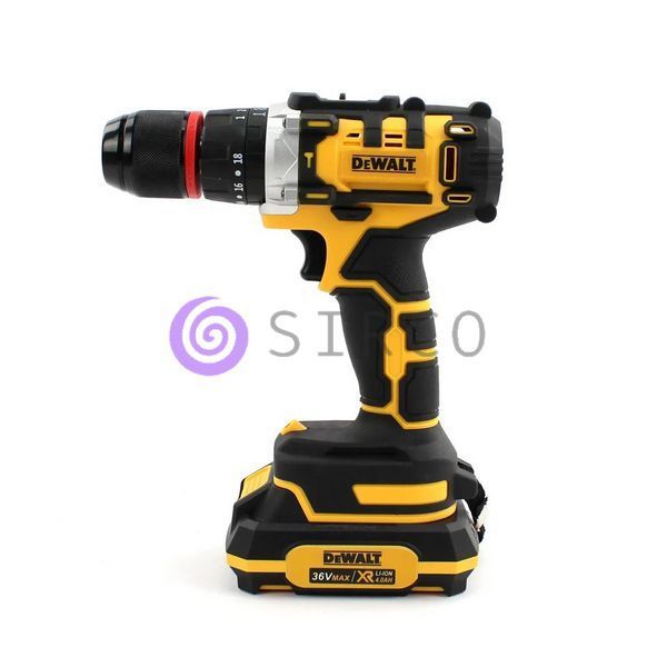 Бесщеточный набор 2в1 DeWalt 36V - Шуруповерт DCD796 и Болгарка DCG417N с поворотной функцией 09k01p218 фото