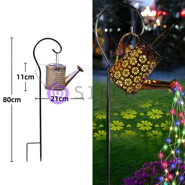 Садовий ліхтар на сонячній батареї Fairy lamp Казкова лампа/212 01k09p275 фото
