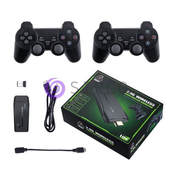 Ігрова приставка Game Stick Lite 64 Gb для ТВ, 4k Ultra HD, 2 геймпади/VEN116-20 (205/2404) 11k10p005 фото