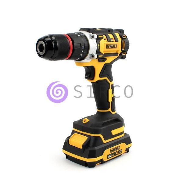 Бесщеточный набор 2в1 DeWalt 36V - Шуруповерт DCD796 и Болгарка DCG417N с поворотной функцией 09k01p218 фото