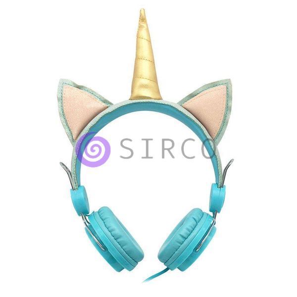 Беспроводные наушники с ушками Единорог с микрофоном Unicorn headset ah-805 11k01p077 фото