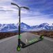 Городской трюковый двухколесный самокат пластиковые колеса PU 100мм Scooter Wave F10 Зеленый (ARSH) 13k01p012v1 фото 1
