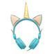 Беспроводные наушники с ушками Единорог с микрофоном Unicorn headset ah-805 11k01p077 фото 5