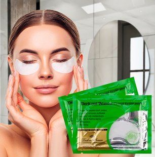 Омолоджуючі колагенові патчі-маска для шкіри навколо очей Deck out Women Crystal Eyelid patch (212) 07k02p069 фото