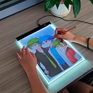 Світловий графічний планшет для малювання та копіювання з LED підсвічуванням A4 (509) 03k12p059 фото