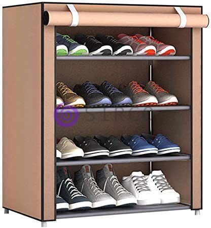Полка для обуви. Shoe Rack And Wardrobe на 8 пар. тканевый шкафполка (205) 01k04p050 фото
