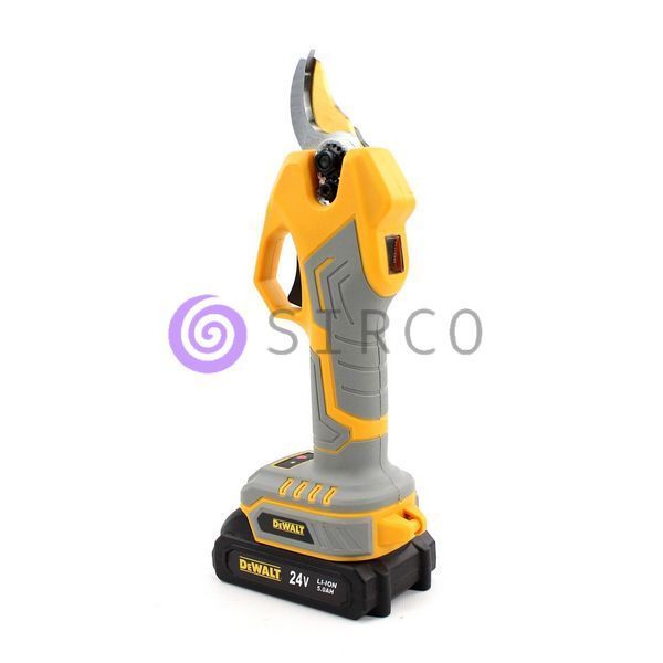 Акумуляторний секатор DeWalt DCMPP560P2 Digital (24V, 5AH) з екраном в кейсі 09k08p115 фото
