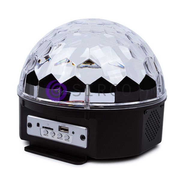 Светомузыка диско шар Magic Ball Music MP3 плеер с bluetooth (V-212) 01k09p010 фото