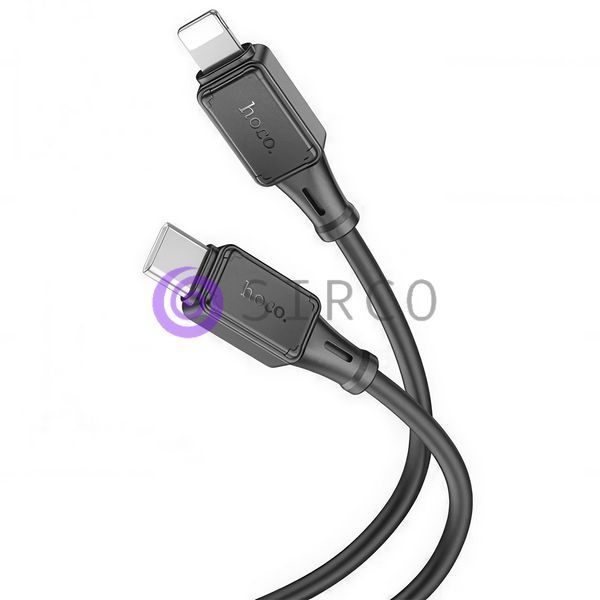 Зарядний кабель HOCO X101 Type-C/Lightning silicone cable PD 27W (1 м) /30 11k06p480 фото