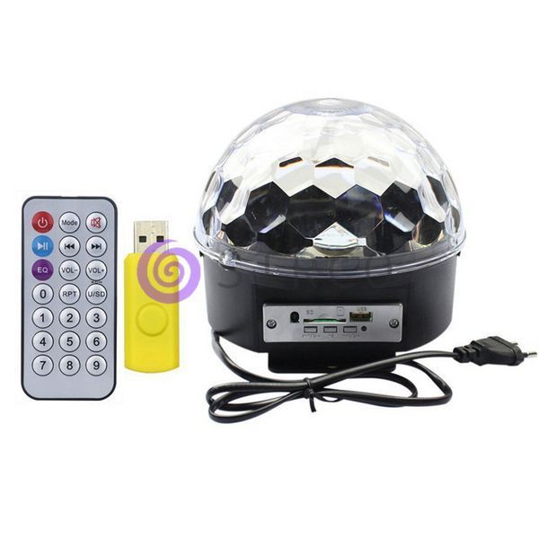 Светомузыка диско шар Magic Ball Music MP3 плеер с bluetooth (V-212) 01k09p010 фото