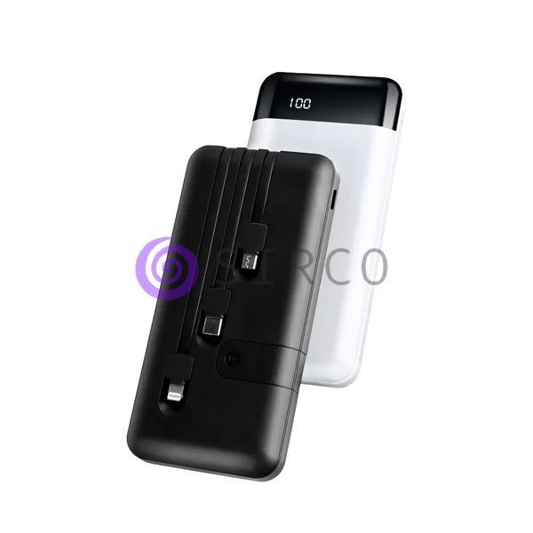 Power Bank XGB017 30000 mAh со встроенными проводами 11k12p061v1 фото