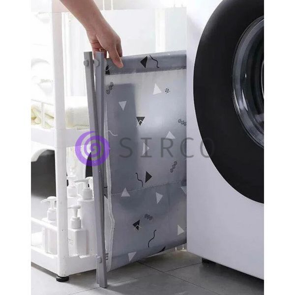 Кошик для білизни складна laundry storage basket СЕРАЯ (212) 01k04p043 фото