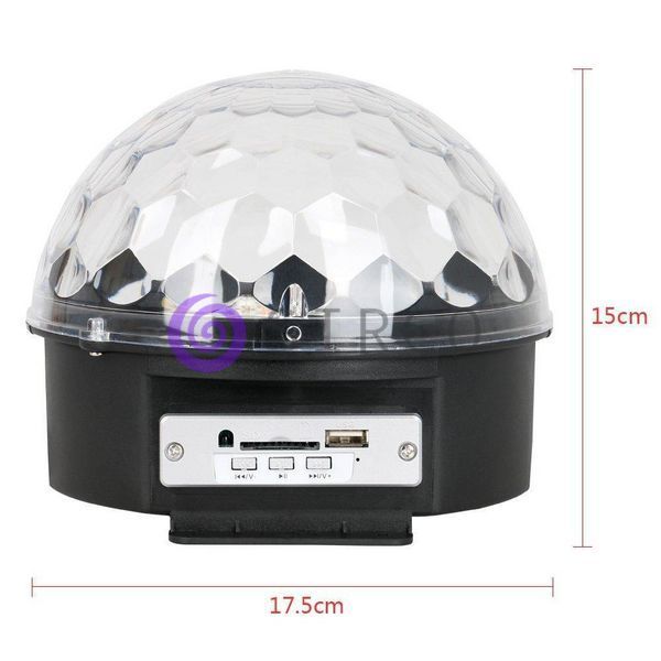 Светомузыка диско шар Magic Ball Music MP3 плеер с bluetooth (V-212) 01k09p010 фото