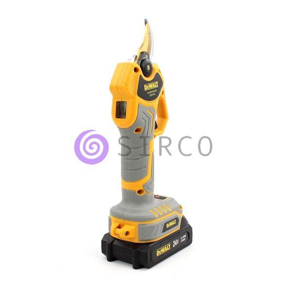 Акумуляторний секатор DeWalt DCMPP560P2 Digital (24V, 5AH) з екраном в кейсі 09k08p115 фото