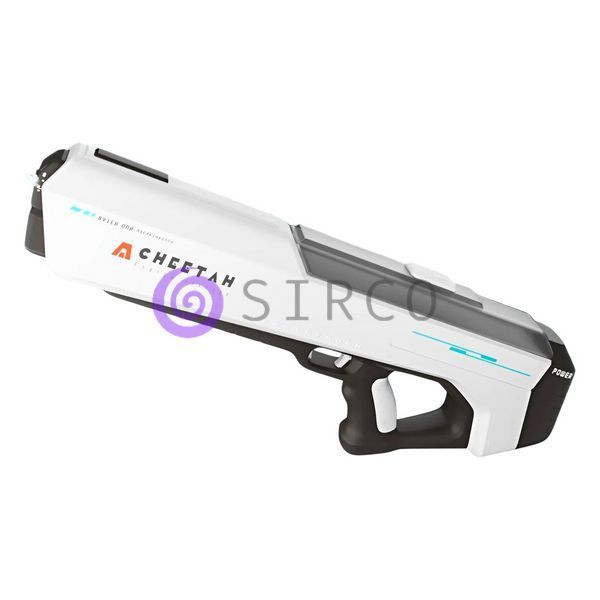 Пластиковий акумуляторний іграшковий водяний дитячий бластер Waterblaster Cheetah A-23 Білий 03k08p083v1 фото
