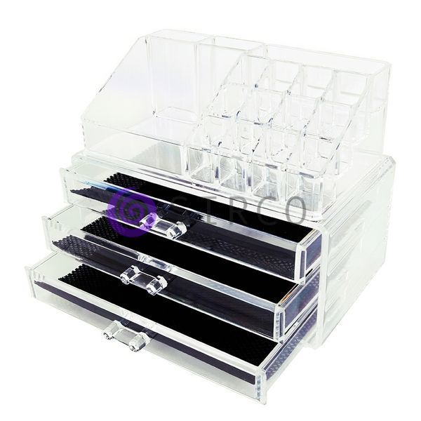Акриловый органайзер для косметики и украшений Cosmetic Storage Box 07k04p030 фото