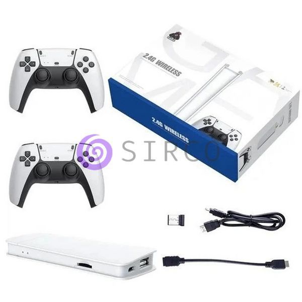 Ігрова консоль Game Stick M15 4K 20000 ігор 64GB HDMI з 2 бездротовими джойстиками/Приставка (Х26/4675) 11k10p081 фото