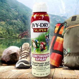 Лікувальний комбінований спрей від комах та отруйних рослин IVY-DRY Super (2020) 01k11p027 фото