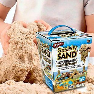 Кинетический Песок для детского творчества Squishy Sand (509) 03k12p091 фото