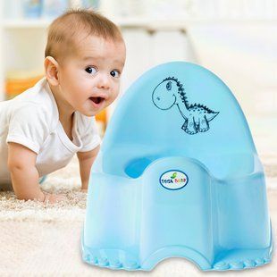 Горшок детский "ЕСО-Динозаврик" (Голубой) Tega Baby/DN-001-135/(SB) 03k20p028 фото