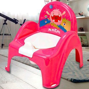 Горшок - стульчик для детей "Монстрики" (розовый) Tega Baby/MN-007-127/(SB) 03k20p046v1 фото