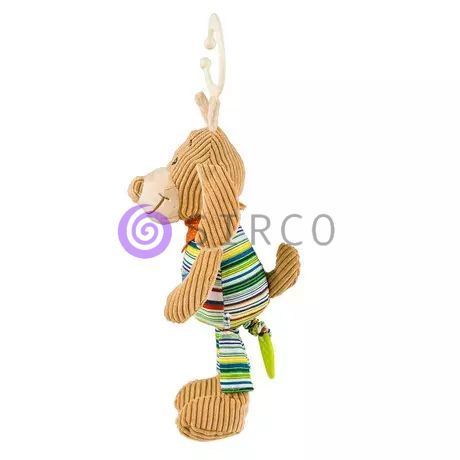Дитяча розвиваюча м'яка музична іграшка BabyOno "Собачка" (1124) (SB) 03k17p365 фото