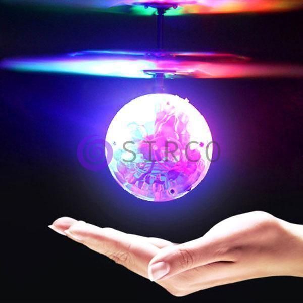 Игрушка летающий музыкальный шар &laquo;Flying Ball&raquo; Sensor Led подсветка с прочного пластика (В) 03k05p209 фото