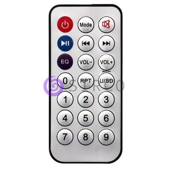 Портативная стерео bluetooth колонка с пультом управления DG-1055 11k03p149 фото