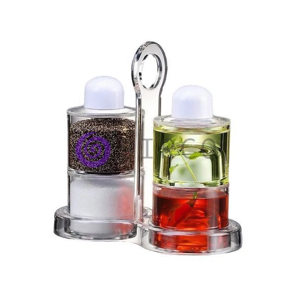 Набір для олії, оцту, перцю і солі, Spice Jar. O.V.S.P. Stack Dispenser Set/B13-52/626 10k10p221 фото