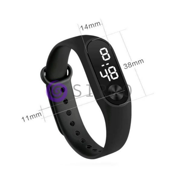 Ручний годинник Led Watch (№2) тільки чорні 11k08p017 фото