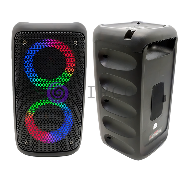 Портативний стереодинамік KTS-1265 з RGB-світлом, TWS, USB, TF-карта з мікрофоном, 10 Вт (SO-67) 11k03p270 фото