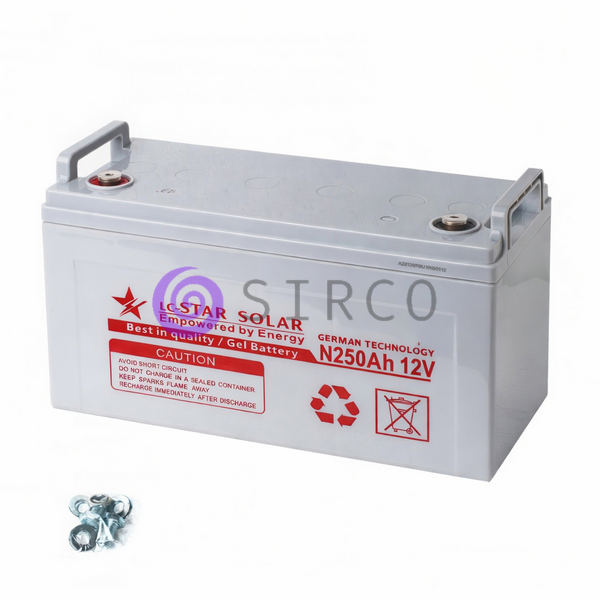 Гелевый аккумулятор LC-Star Solar 250 Ah 12V (JS/775) 11k12p305v4 фото