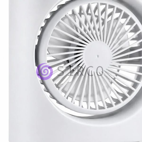 Настольный вентилятор Double-ended Spray Fan 3в1 с увлажнителем, LED-подсветкой, USB Type-C пульт ДУ (AX) 01k07p190v2 фото