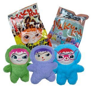 Детская мягкая игрушка-брелок сюрприз в пакете Wafuku Вакуку 16 см 03k27p020 фото