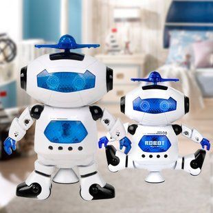 Интерактивная детская игрушка танцующий светящийся робот Dancing Robot 03k05p088 фото