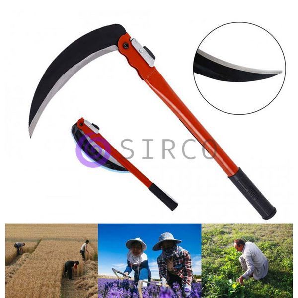 Набір садового інструменту для саду та городу Garden Tools рукавиці з насадками, складана коса, пила 3 предмети 00k04p010 фото