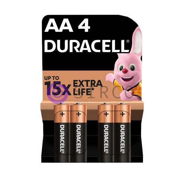 Батарейки Duracell Alkaline AA (LR06) MN1500 4 шт 11k12p113s1 фото