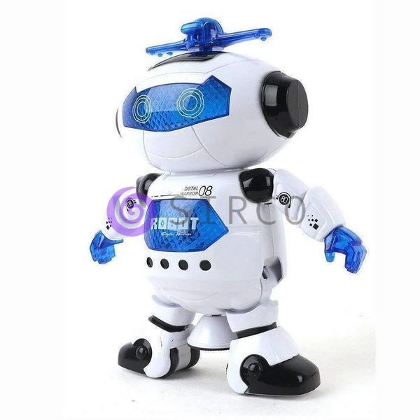Інтерактивна дитяча іграшка танцюючий робот, що світиться Dancing Robot 03k05p088 фото