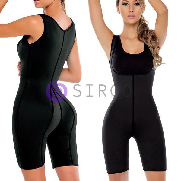 Стягуючий Костюм Body Shaper для схуднення Чорний р XL 07k01p066v3 фото