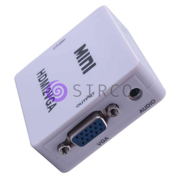 Конвертер переходник HDMI в VGA USB питание+audio HDMI2VGA (P-41) 11k06p054 фото