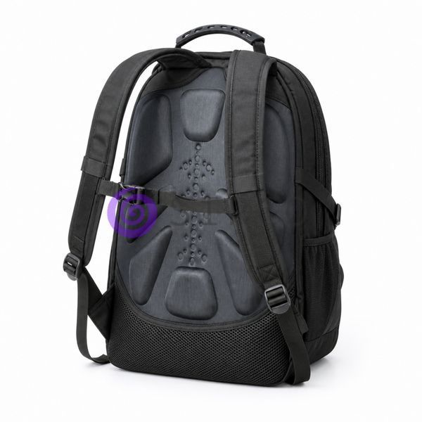 Рюкзак вместительный 33 л с дождевиком Swiss gear 8810 black 48х33х20 нашивка Флаг Украины 02k03p017v2 фото
